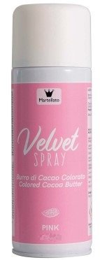 Burro di cacao spray colorato velvet Martellato